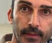 Elias Charalambous, cu lacrimi în ochi pe aeroport, la plecarea din România/ foto: GSP