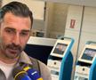 Elias Charalambous, cu lacrimi în ochi pe aeroport, la plecarea din România/ foto: GSP