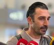 Elias Charalambous, cu lacrimi în ochi pe aeroport, la plecarea din România/ foto: GSP