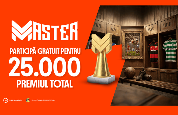 25.000 Premiul Total la Betano Master de UCL