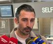 Elias Charalambous, cu lacrimi în ochi pe aeroport, la plecarea din România/ foto: GSP