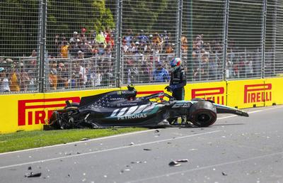 A distrus complet mașina în antrenamente, dar Toto Wolff îi ia apărarea: „Învață Formula 1 pe calea cea grea”