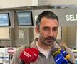 Elias Charalambous, cu lacrimi în ochi pe aeroport, la plecarea din România/ foto: GSP