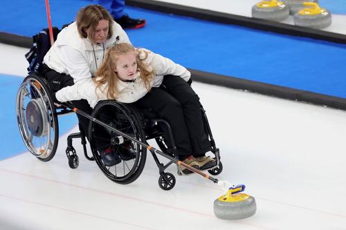 Mia Larsen Sveberg în concurs Foto: Guliver/GettyImages