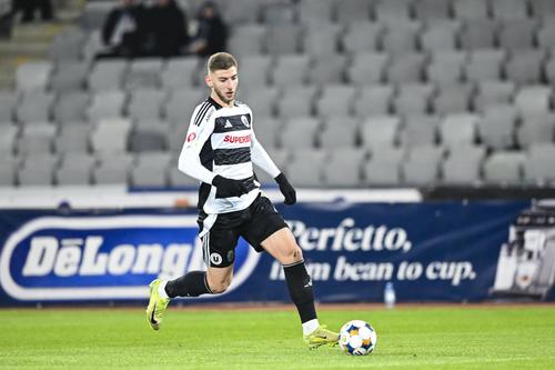 Jovo Lukic, atacantul Universității Cluj // FOTO: Imago Images