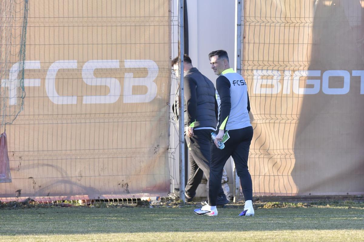 Mirel Rădoi a susținut primul antrenament la FCSB // foto: Cristi Preda (GSP.ro)