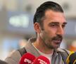 Elias Charalambous, cu lacrimi în ochi pe aeroport, la plecarea din România/ foto: GSP