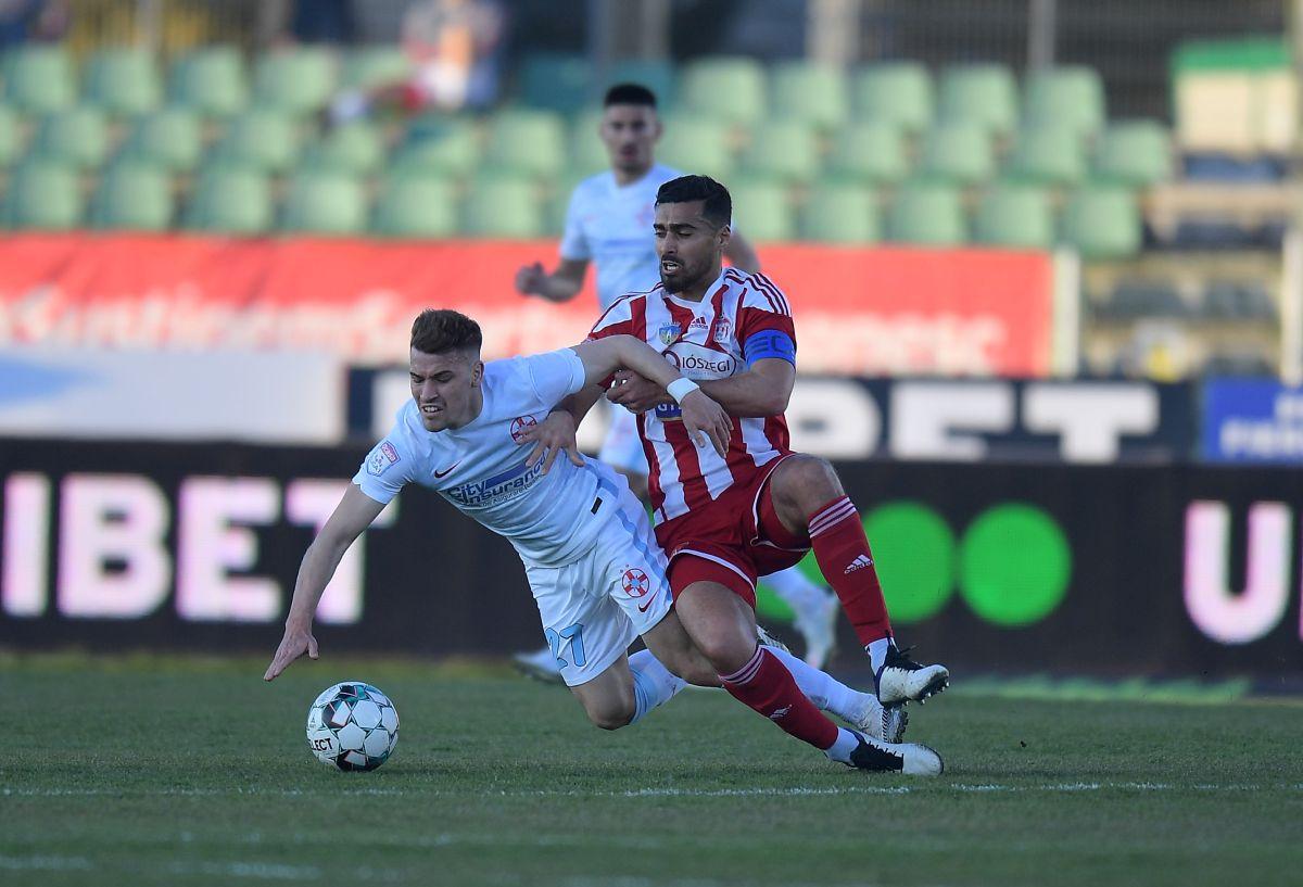 Gigi Becali, nervos la finalul meciului cu Sepsi: „Ce caută? Ăia nu îl văd? Vassaras, Masaras”