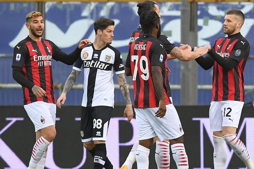 Dennis Man, în Parma - AC Milan // foto: Imago
