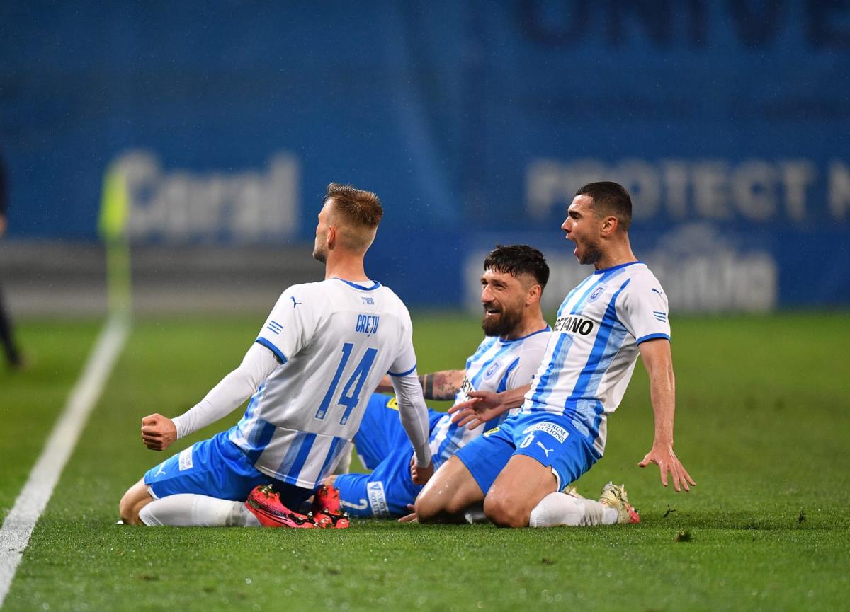 Puștii s-au „obrăznicit”! Se schimbă garda la Universitatea Craiova: cele 3 nume care au făcut diferența la „thriller-ul” cu CFR Cluj