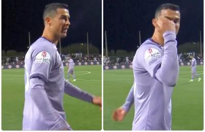 Furibund! Cristiano Ronaldo a urlat la adversari, după ce Al Nassr a pierdut două puncte: „N-ați vrut să jucați!”