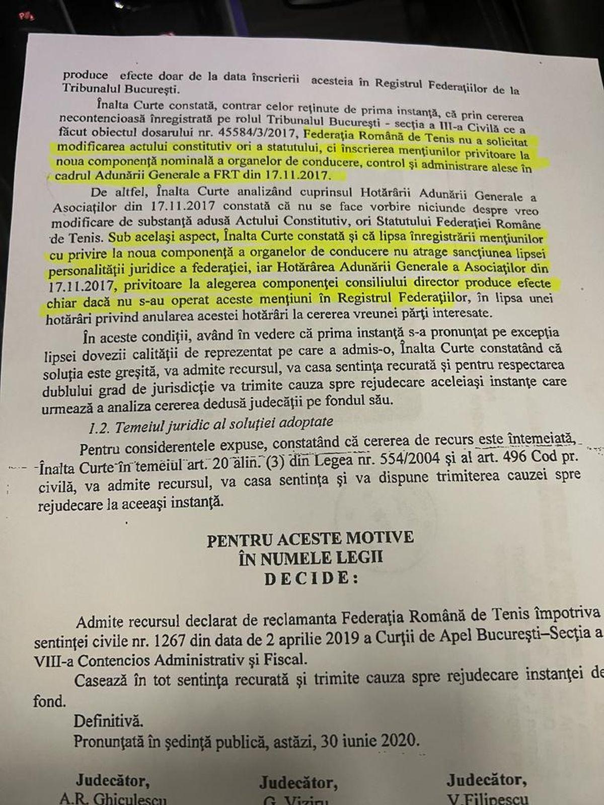 Viesparul de la FRT - Acte