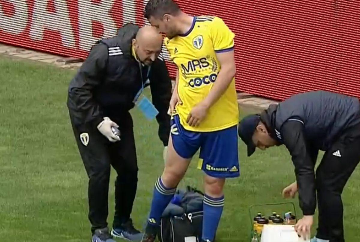 Constantin Budescu, accidentat în Petrolul - CS Mioveni