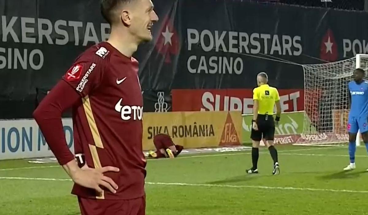 Ion Crăciunescu, enervat de arbitrajul din CFR Cluj - FCSB: „E penalty clar! L-a bătut soarele în cap?!”