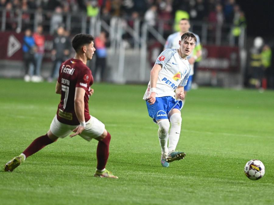 Dina Grameni, unul dintre cei mai buni oameni ai Farului cu Craiova, s-a răzbunat cu un gol pentru bara din Grant din etapa trecută FOTO: Imago Cine ia titlul?