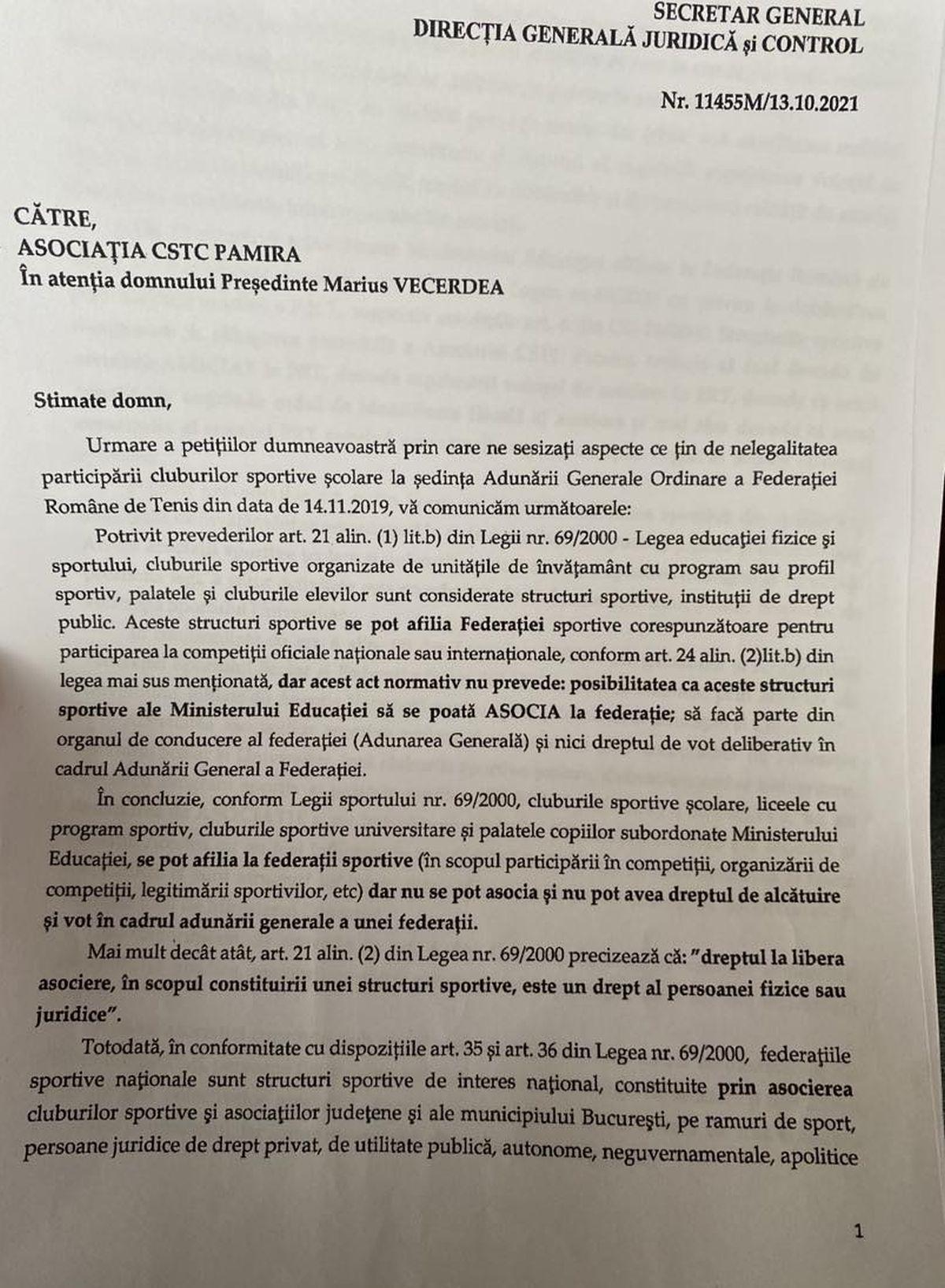 Viesparul de la FRT - Acte