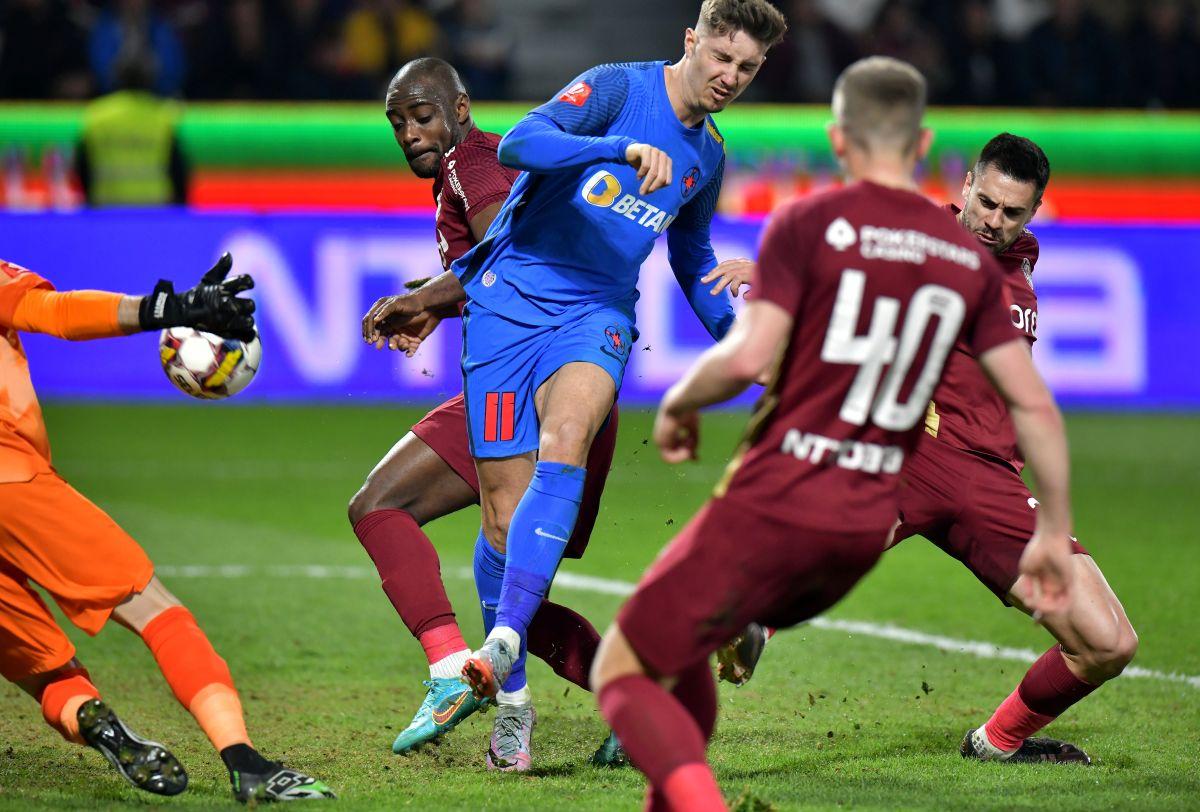 Un jucător de la FCSB, cel mai slab în derby-ul cu CFR Cluj » Ce notă a luat Elias Charalambous la primul derby