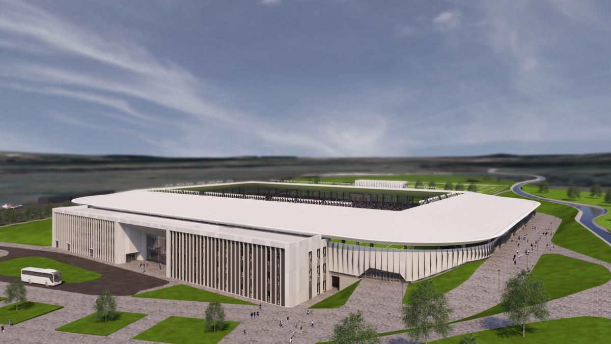 Bistrița. Stadion de fotbal și unul de atletism