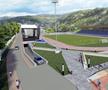 Proiectul pentru stadionul din Bistrița