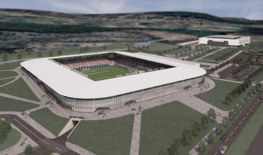 Așa arată proiectul pentru stadionul și bazinul olimpic din Bistrița