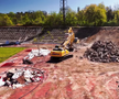 Stadionul istoric, pus la pământ! Un star internațional e șef de șantier + cum arată noua „bijuterie” ridicată în mijlocul pădurii