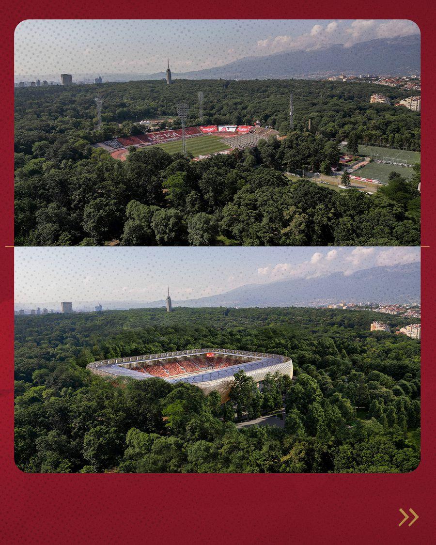 Stadionul istoric, pus la pământ! Un star internațional e șef de șantier + cum arată noua „bijuterie” ridicată în mijlocul pădurii