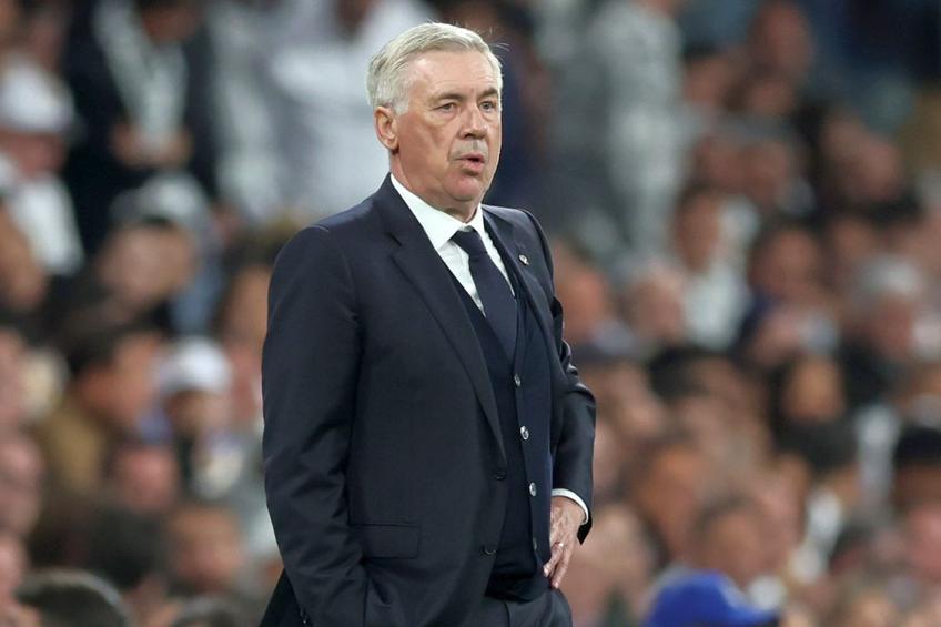 Carlo Ancelotti în Real Madrid - Manchester City, foto: Getty Images