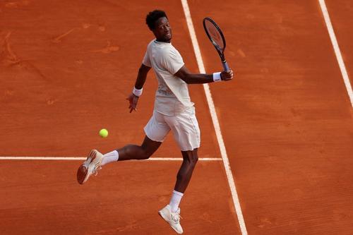 Gael Monfils ăn acțiune la Monte Carlo 2024 Foto: Guliver/GettyImages