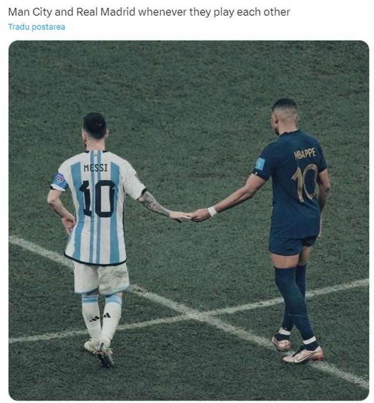 Manchester City și Real Madrid când se întâlnesc