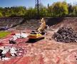 Stadionul istoric, pus la pământ! Un star internațional e șef de șantier + cum arată noua „bijuterie” ridicată în mijlocul pădurii