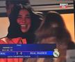 Dua Lipa în tribune la Arsenal - Real Madrid