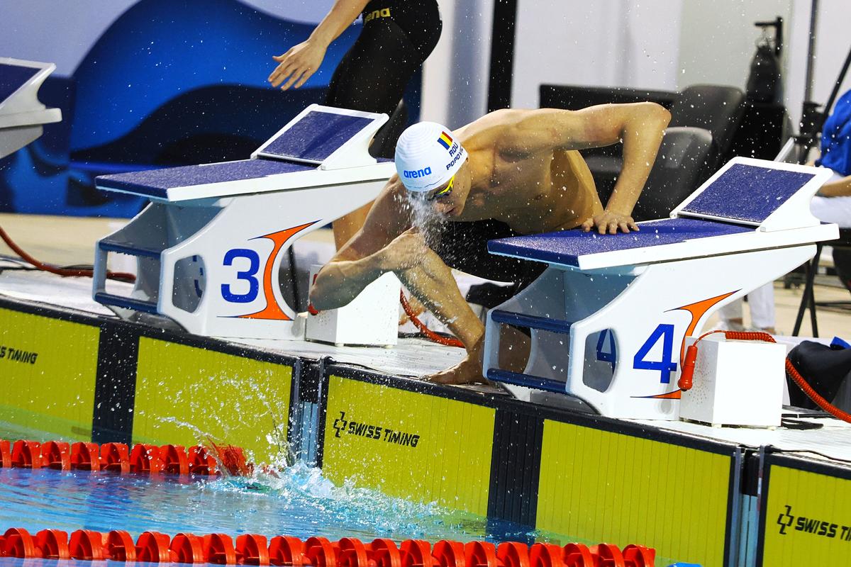 David Popovici, campion național la 200 metri liber
