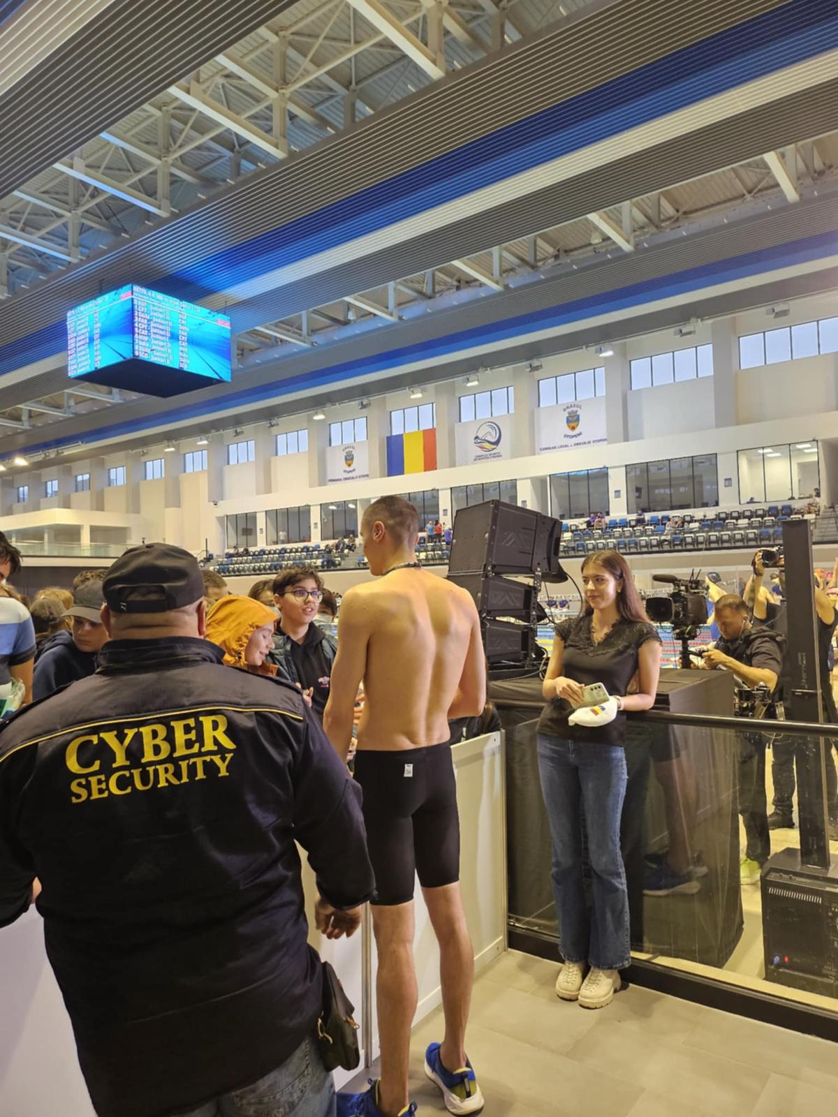 David Popovici, campion național la 200 metri liber