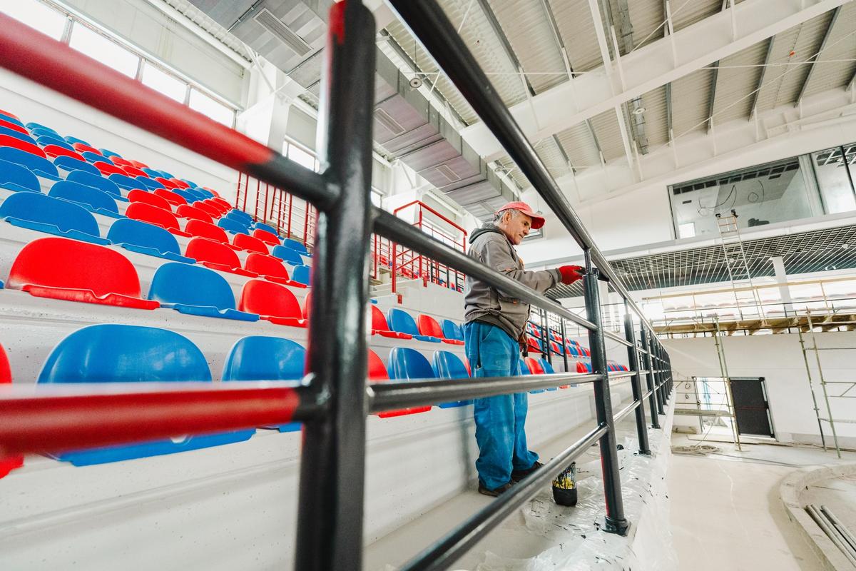 Transformare amplă a arenei din România: investiție de 11 milioane de euro în lucrările care vor fi finalizate în această vară » Imagini de pe șantier