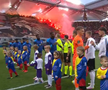 Scenografia celor de la Legia Varșovia în meciul cu Chelsea