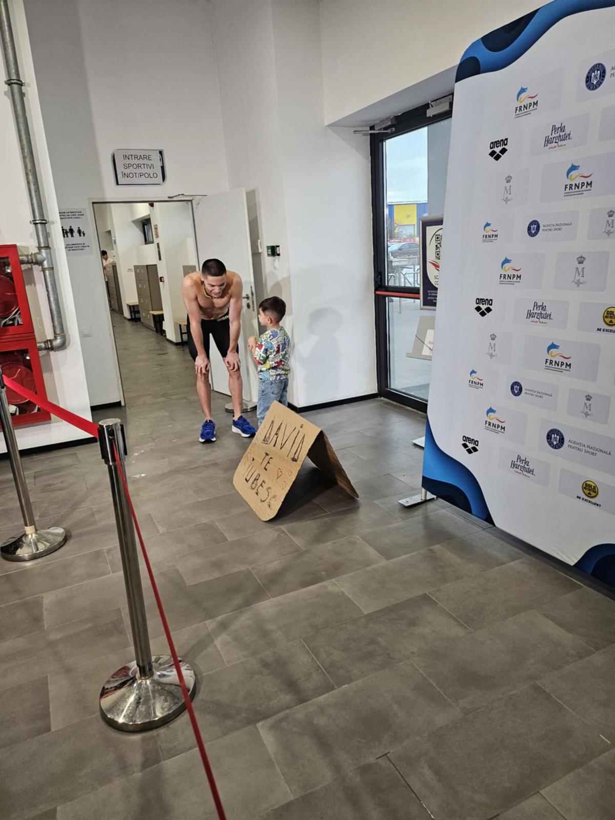 David Popovici, campion național la 200 metri liber