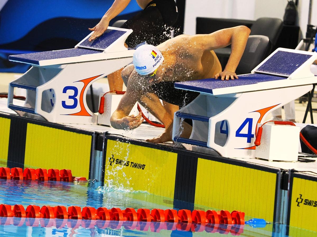 David Popovici s-a impus și în proba de 200 m liber la Campionatele Naționale de la Otopeni
