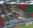 Ultrașii celor de la Legia Varșovia au făcut show înaintea meciului cu Chelsea, din turul sferturilor Conference League.