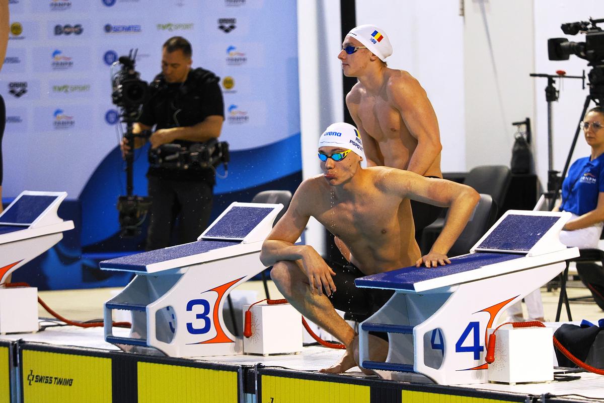 David Popovici s-a impus și în proba de 200 m liber la Campionatele Naționale de la Otopeni
