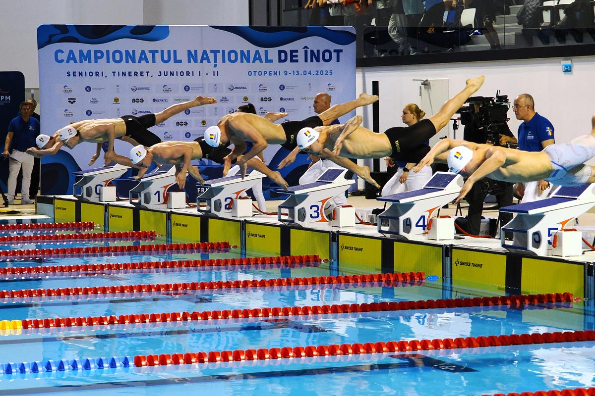 David Popovici s-a impus și în proba de 200 m liber la Campionatele Naționale de la Otopeni
