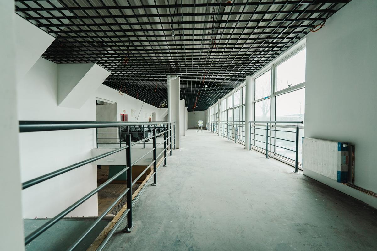 Care e stadiul lucrărilor la patinoarul din Târgu Mureș » Investiția e de 10 milioane de euro