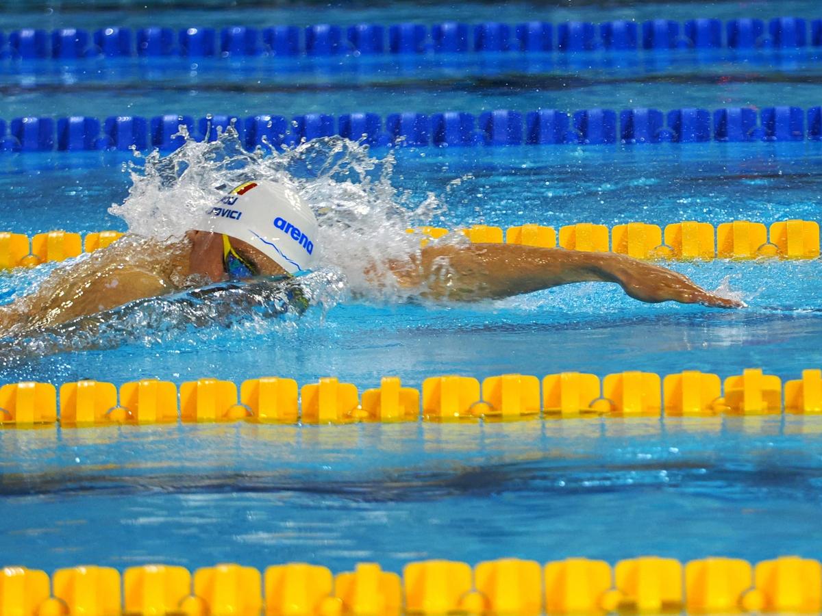 David Popovici s-a impus și în proba de 200 m liber la Campionatele Naționale de la Otopeni