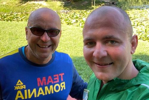Andrei Gușă caută să preia de la tatăl său frâiele federației de judo. Sursa: Instagram