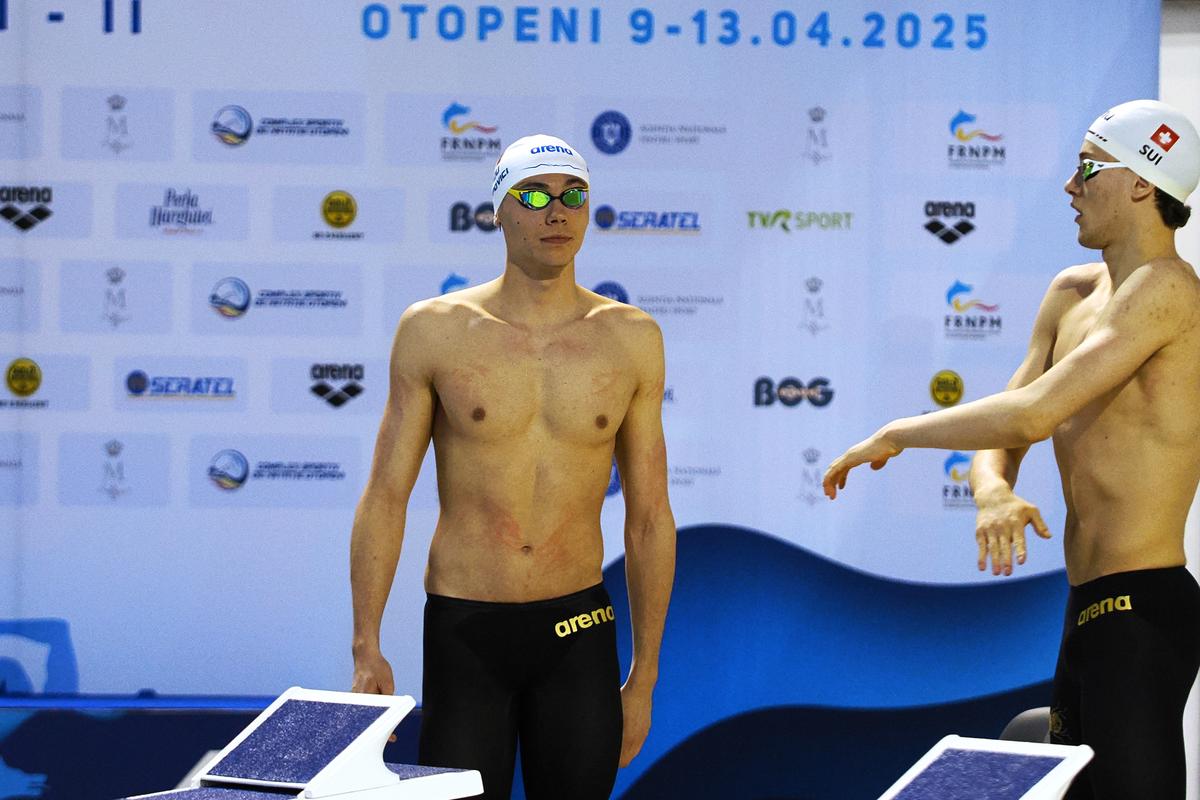 David Popovici, campion național la 200 metri liber
