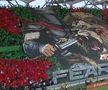 Scenografia celor de la Legia Varșovia în meciul cu Chelsea