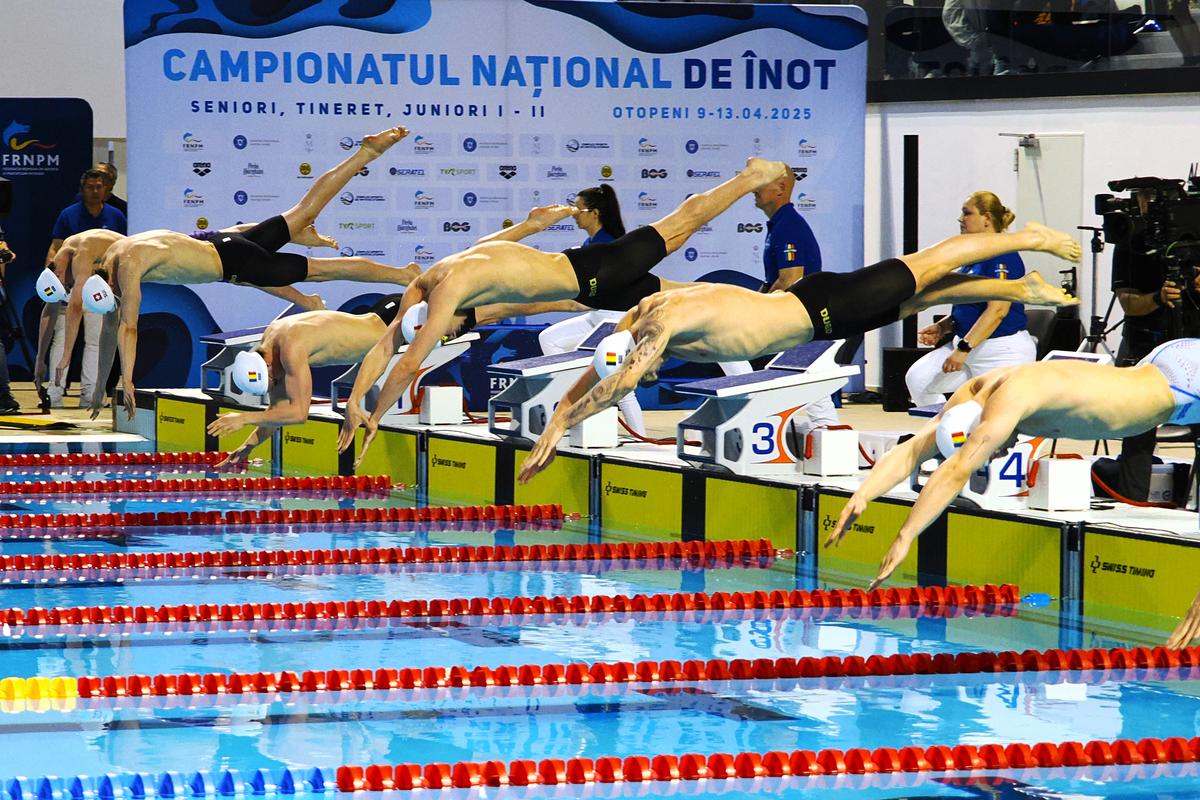 David Popovici, campion național la 200 metri liber