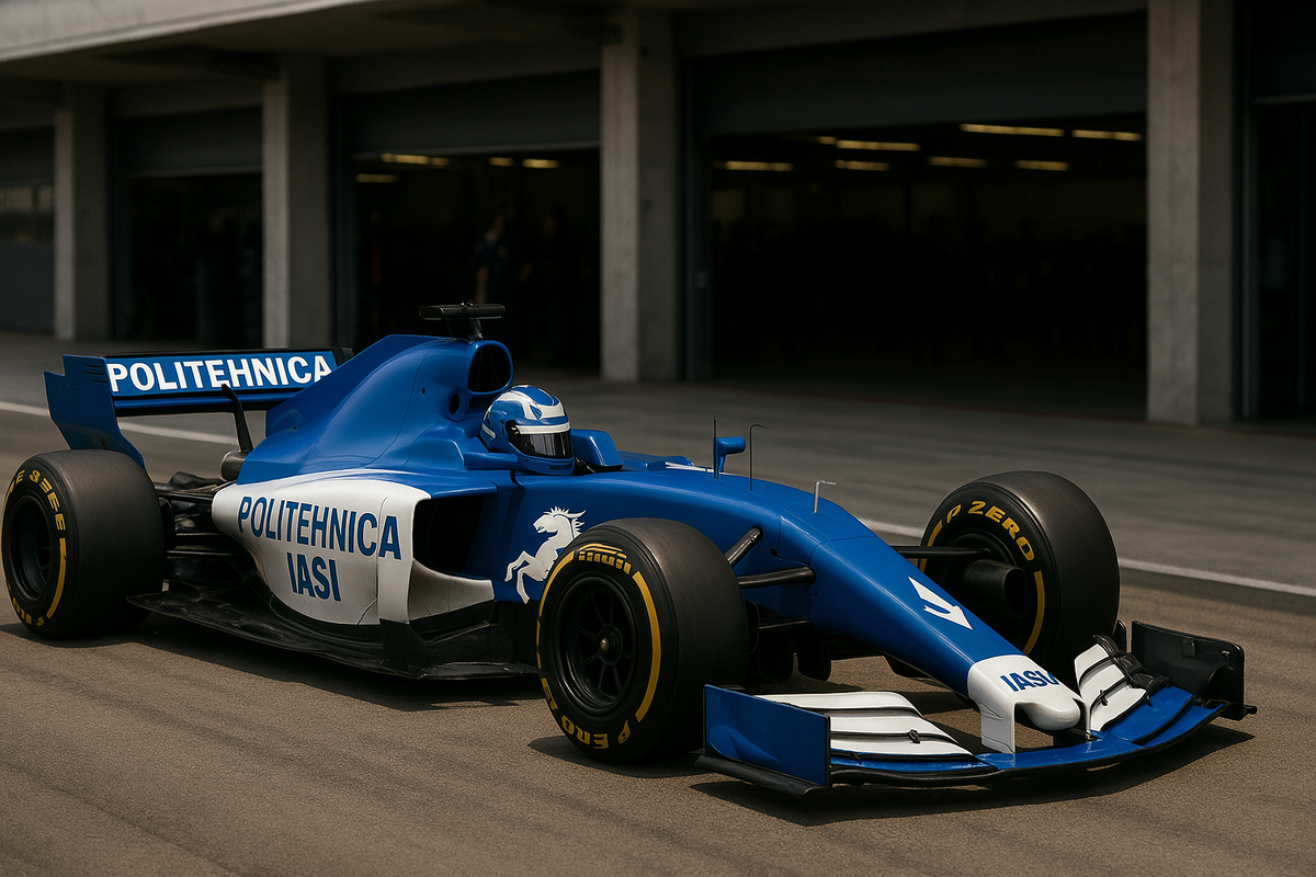 Cum ar arăta echipele din România, dacă ar avea monopost de Formula 1 » Imaginile generate cu inteligența artificială sunt FABULOASE