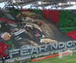 Scenografia celor de la Legia Varșovia în meciul cu Chelsea