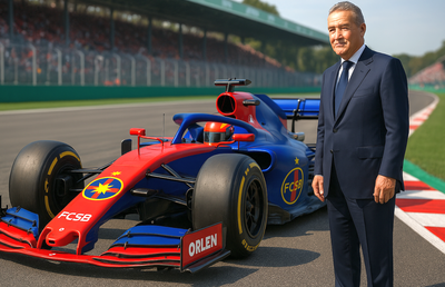 Cum ar arăta echipele din România, dacă ar avea monopost de Formula 1 » Imaginile generate cu inteligența artificială sunt FABULOASE
