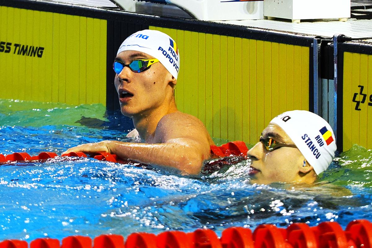David Popovici, campion național la 200 metri liber